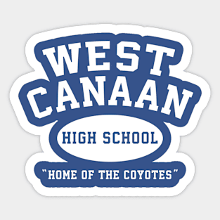 West Canaan High School Sticker